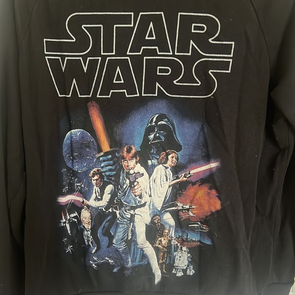 Mighty Fine Size L Classic Star Wars Sweater - Picture 2 of 3